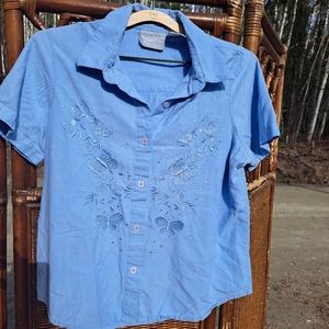 🙂3/15 Blair blue medium shirt🦋💙